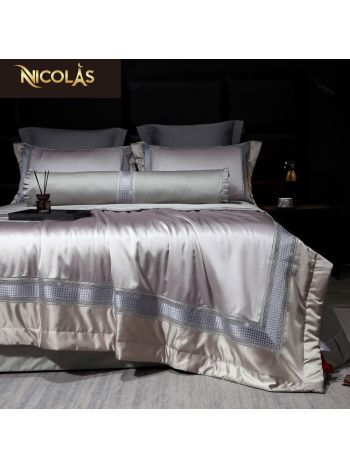 Bộ Chăn Ga Gối Luxury Nhập Khẩu Cao Cấp Nicolas - B2505100923